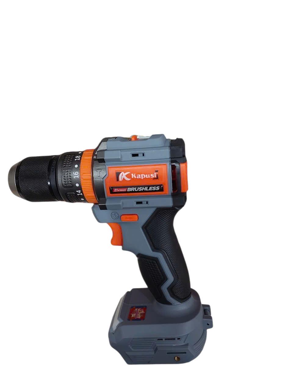 Thân máy khoan pin KPS 21V_K6871_THÂN XÁM đk 13mm ( K PIN, K SẠC)_(V8)