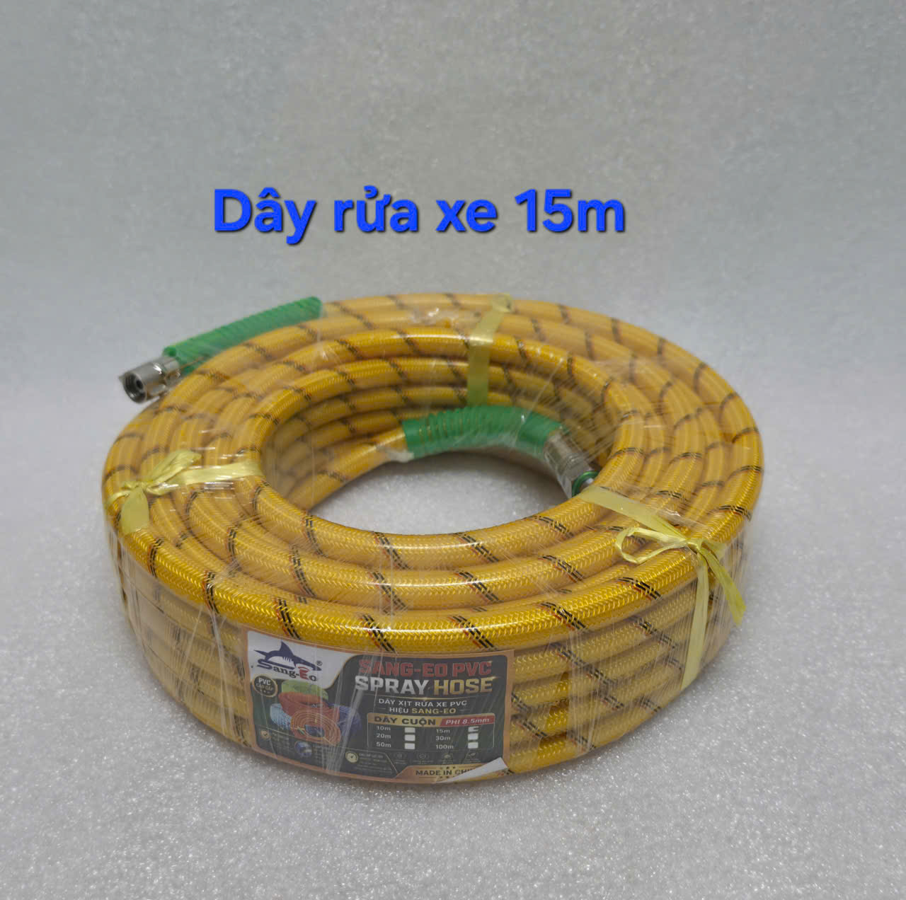Ống áp lực 15M màu vàng hiệu Sang Eo_(V8)