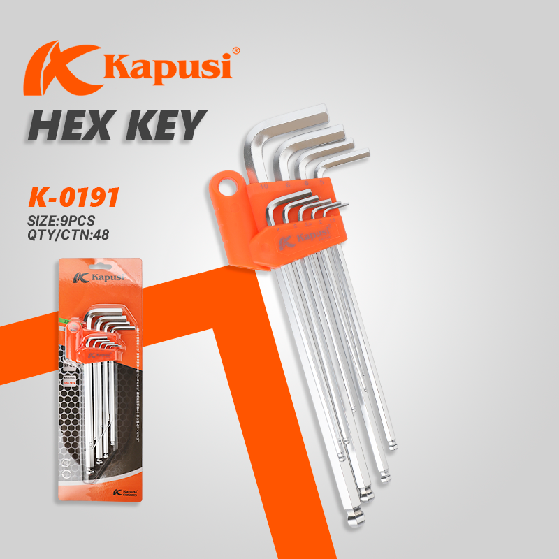 Bộ lục giác KAPUSI BI TRẮNG MỜ_K0191_9PC_6C/H_(V8)