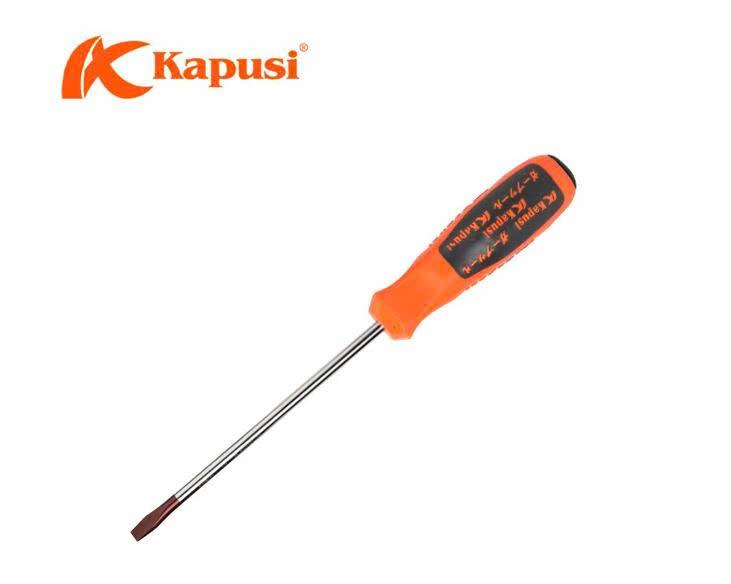 Tua vít 1 đầu DẸP 6*300mm_KPS cam đen MỚI_K7009 (V8)
