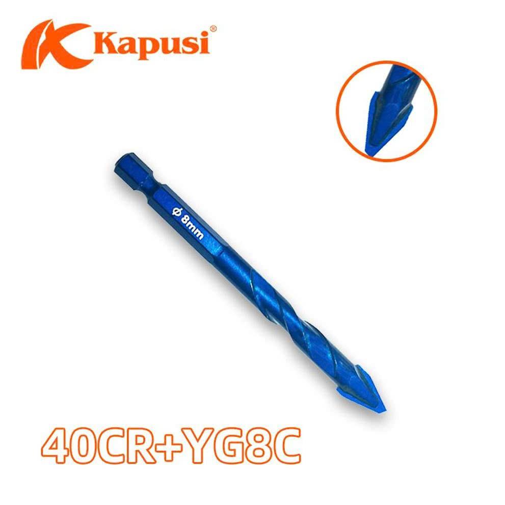 Khoan đa năng đuôi lục giác 10ly dài 90mm KAPUSI_XANH_K3922 (10/50) (V8)