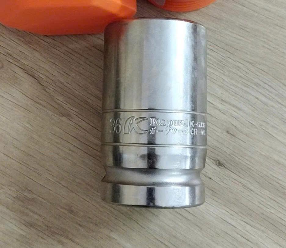 Đầu tuýp KPS 1 inch_ 36ly màu TRẮNG_K6336