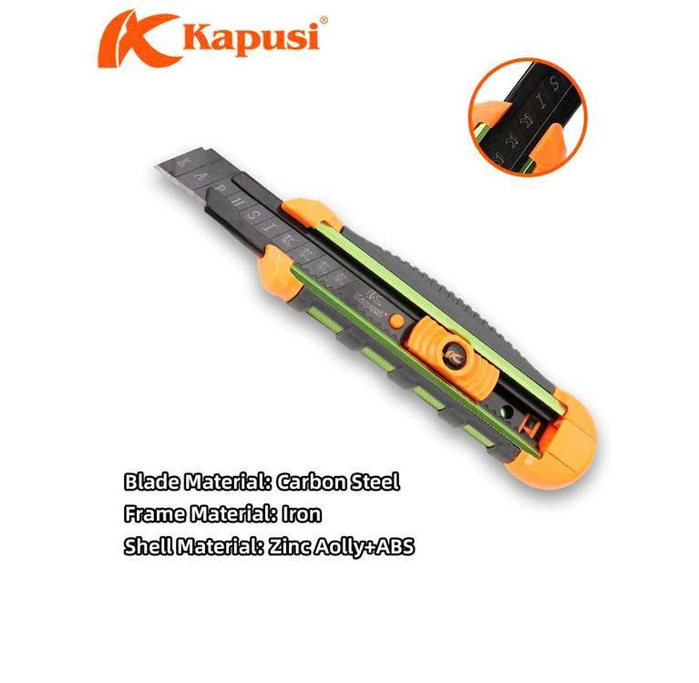 Dao cắt giấy KPS Đen viền xanh _K8755_40/320 (V8)
