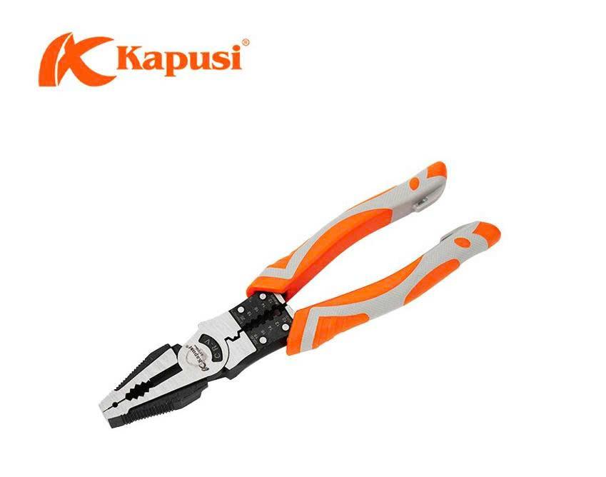 Kìm ĐIỆN đa năng KPS 8.5 in_CAM viền XÁM_K8070_(6/60)_(V8)