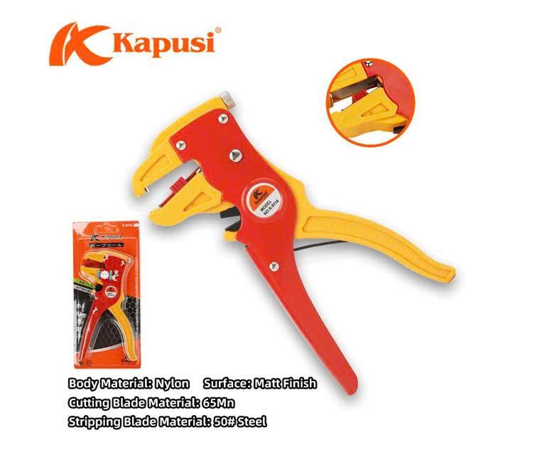 Kìm tuốt dây điện mỏ quạ  KPS K9114 ( từ 0.2-->6mm)_10/80_(V8)